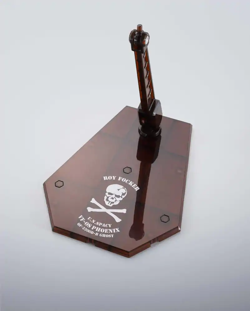 Macross 7 Hi-Metal R akcijska figura VF-0S Phoenix (Roy Focker Use) & QF-2200D-B Ghost komplet 14 cm fotografija izdelka