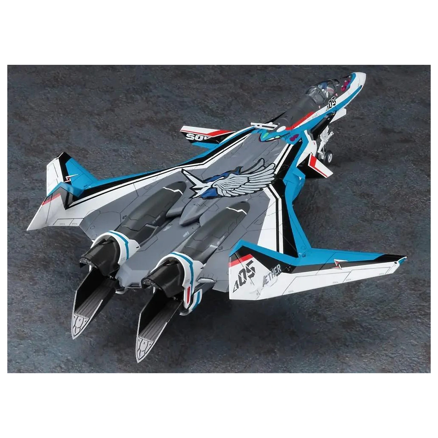 Macross Delta VF-31J Custom Siegfried Hayate Plastični model 1/72 fotografija izdelka
