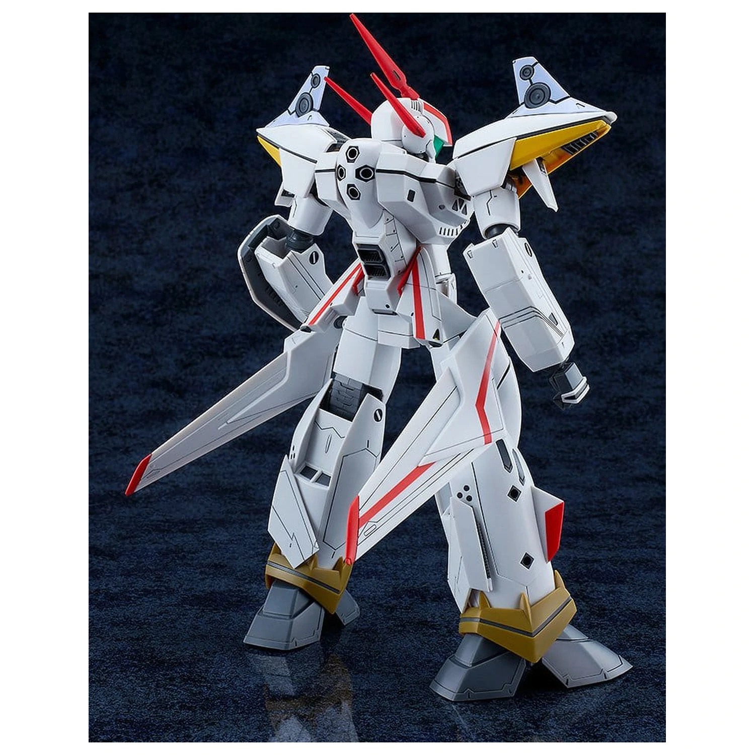 Macross Dynamite 7 Komplet plastičnih modelov 1/72 PLAMAX VF-19P Excalibur (Planet Zola Patrol Corps) 23 cm fotografija izdelka