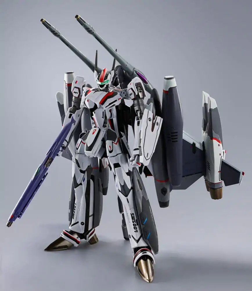 Macross Frontier DX Chogokin akcijska figura Tornado Messiah Valkyrie Alto Saotome Use Revival Ver. 25 cm fotografija izdelka