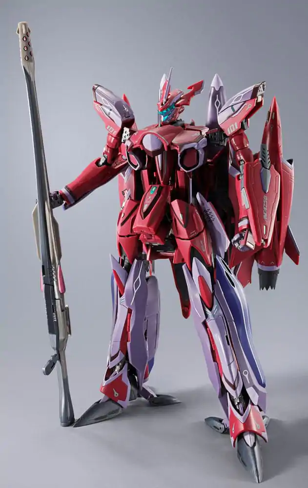 Macross Frontier DX Chogokin akcijska figura VF-27 Gamma SP Super Lucifer Valkyrie Brera Sterne use Revival Ver. 25 cm fotografija izdelka