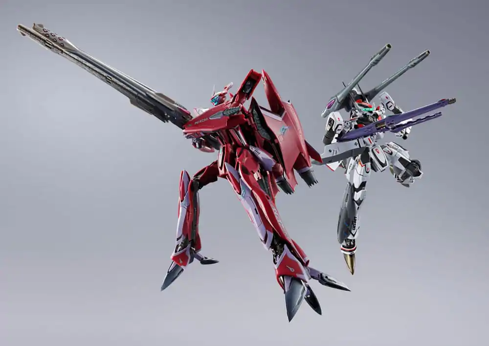 Macross Frontier DX Chogokin akcijska figura VF-27 Gamma SP Super Lucifer Valkyrie Brera Sterne use Revival Ver. 25 cm fotografija izdelka