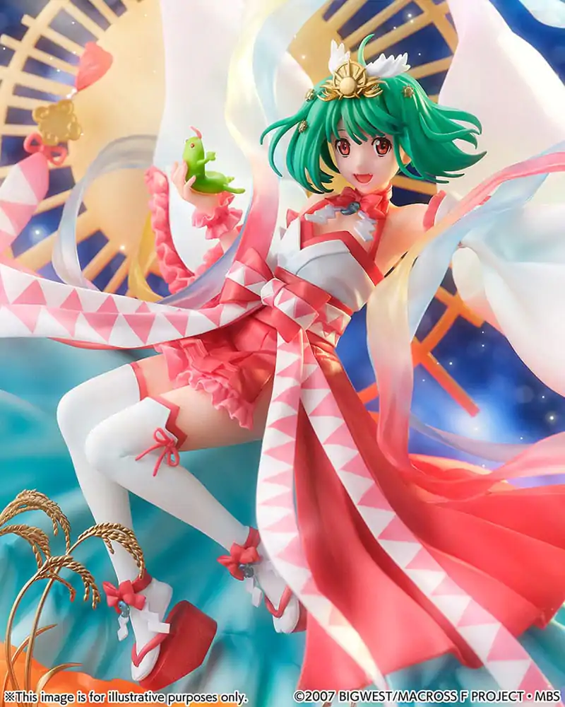 Macross Frontier SHIBUYA SCRAMBLE FIGURE PVC Kip 1/7 Ranka Lee Amaterasu Ver. 29 cm fotografija izdelka