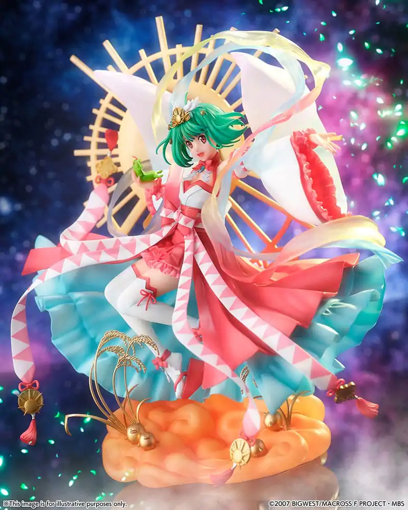 Macross Frontier SHIBUYA SCRAMBLE FIGURE PVC Kip 1/7 Ranka Lee Amaterasu Ver. 29 cm fotografija izdelka