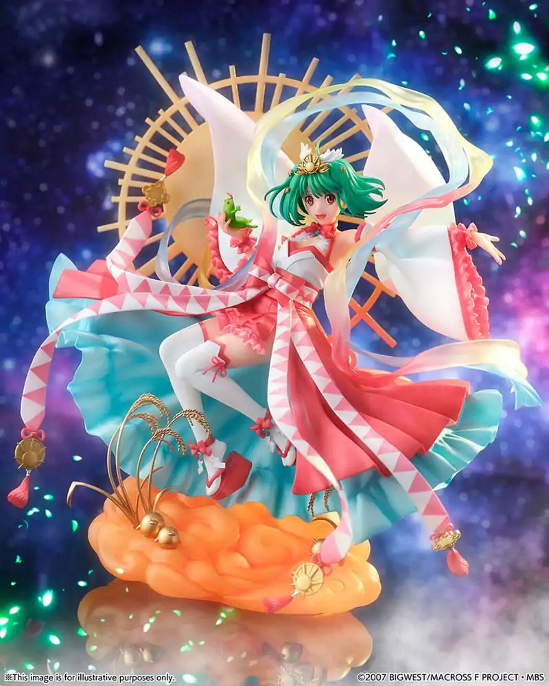 Macross Frontier SHIBUYA SCRAMBLE FIGURE PVC Kip 1/7 Ranka Lee Amaterasu Ver. 29 cm fotografija izdelka