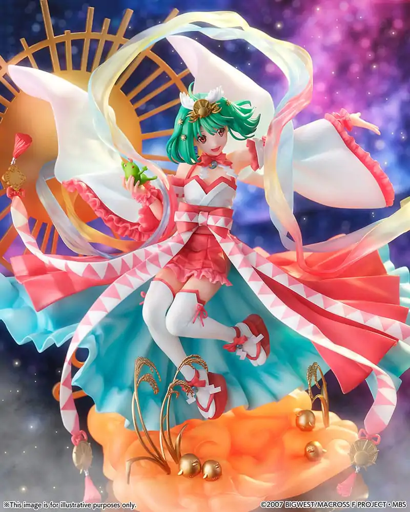 Macross Frontier SHIBUYA SCRAMBLE FIGURE PVC Kip 1/7 Ranka Lee Amaterasu Ver. 29 cm fotografija izdelka