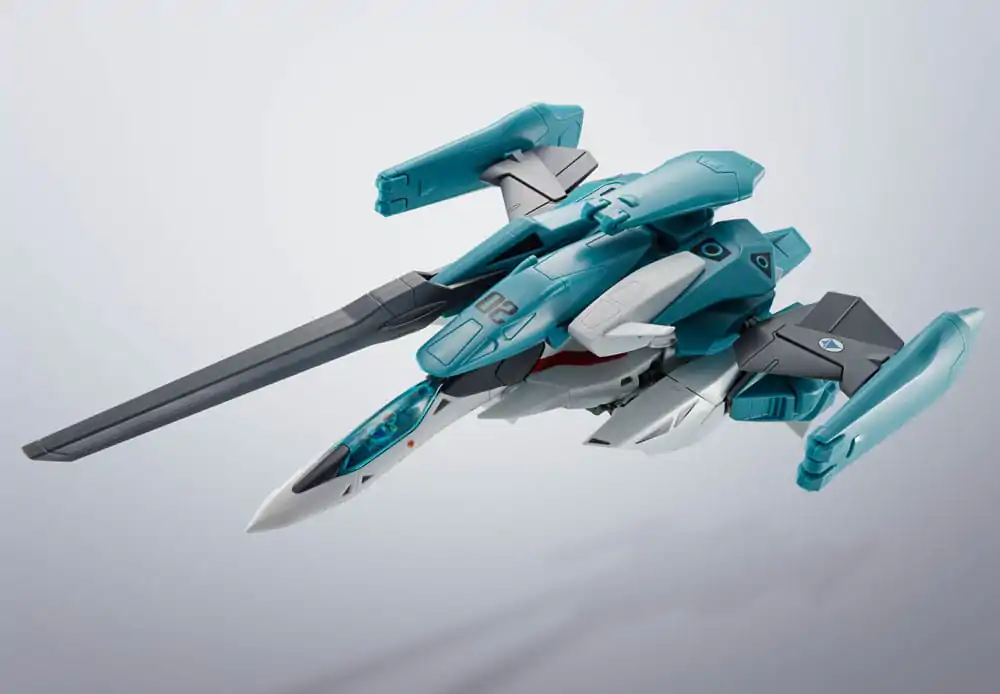 Macross II The Super Dimension Fortress Lovers Again Hi-Metal R akcijska figura VF-2SS Valkyrie II + SAP (Silvie Gena use) Lovers Again 16 cm fotografija izdelka