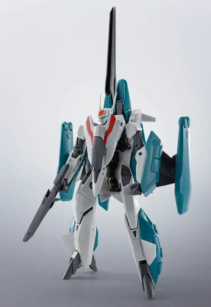 Macross II The Super Dimension Fortress Lovers Again Hi-Metal R akcijska figura VF-2SS Valkyrie II + SAP (Silvie Gena use) Lovers Again 16 cm fotografija izdelka