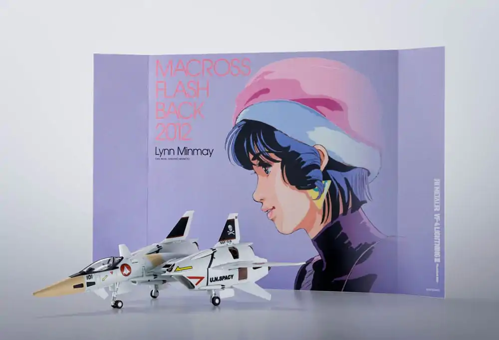 Macross The Super Dimension Fortress Hi-Metal R Akcijska Figura VF-4 Lightning III -Flash Back 2012- 29 cm fotografija izdelka