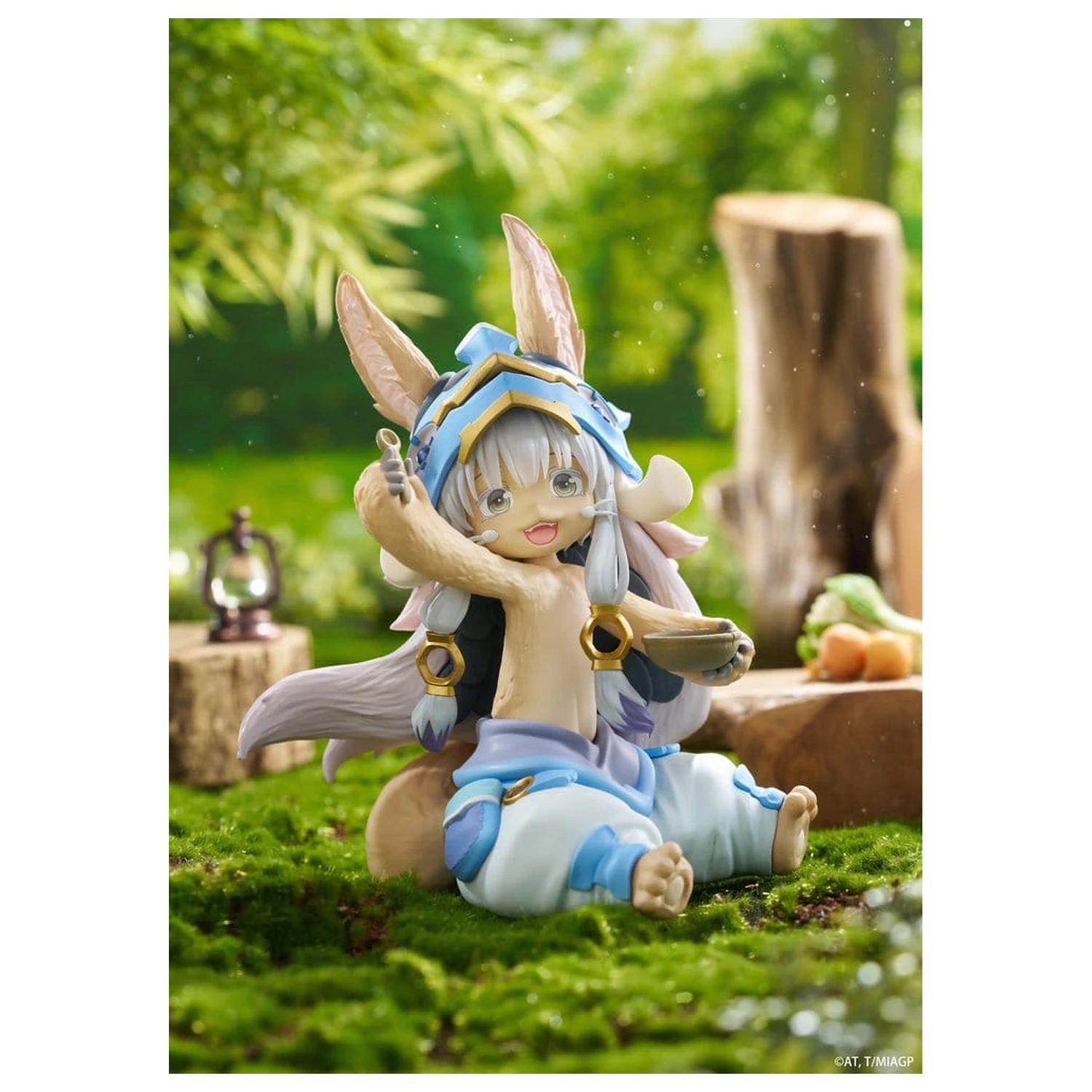 Made in Abyss namizna ljubka PVC figura Nanachi (Mealtime ver.) 13 cm fotografija izdelka