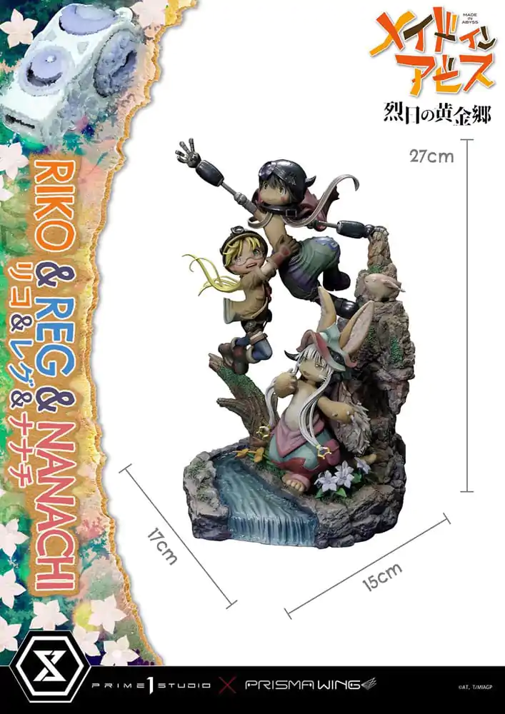 Made in Abyss Kip Riko, Reg & Manachi 27 cm fotografija izdelka