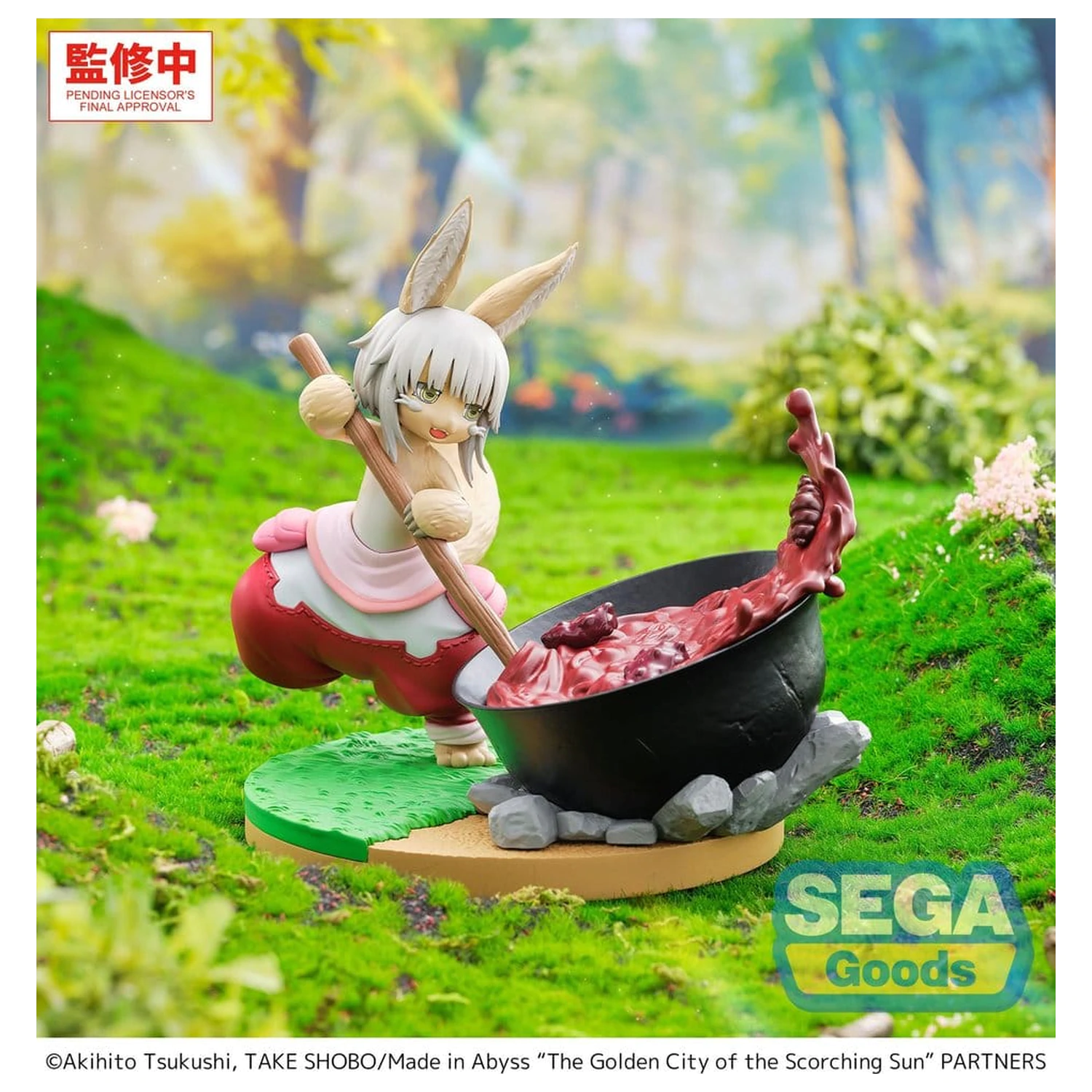 Made in Abyss: The Golden City of the Scorching Sun Luminasta PVC figura Nanachi ~Dreaming of Mealtime~ 14 cm fotografija izdelka