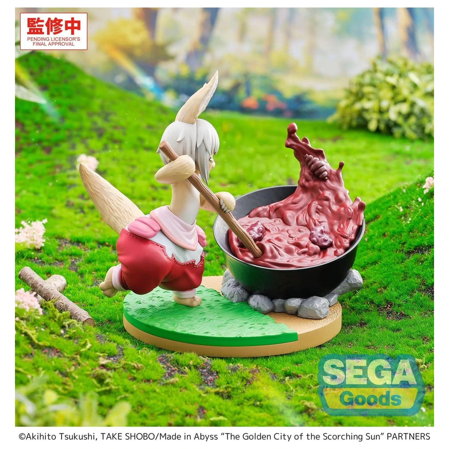 Made in Abyss: The Golden City of the Scorching Sun Luminasta PVC figura Nanachi ~Dreaming of Mealtime~ 14 cm fotografija izdelka
