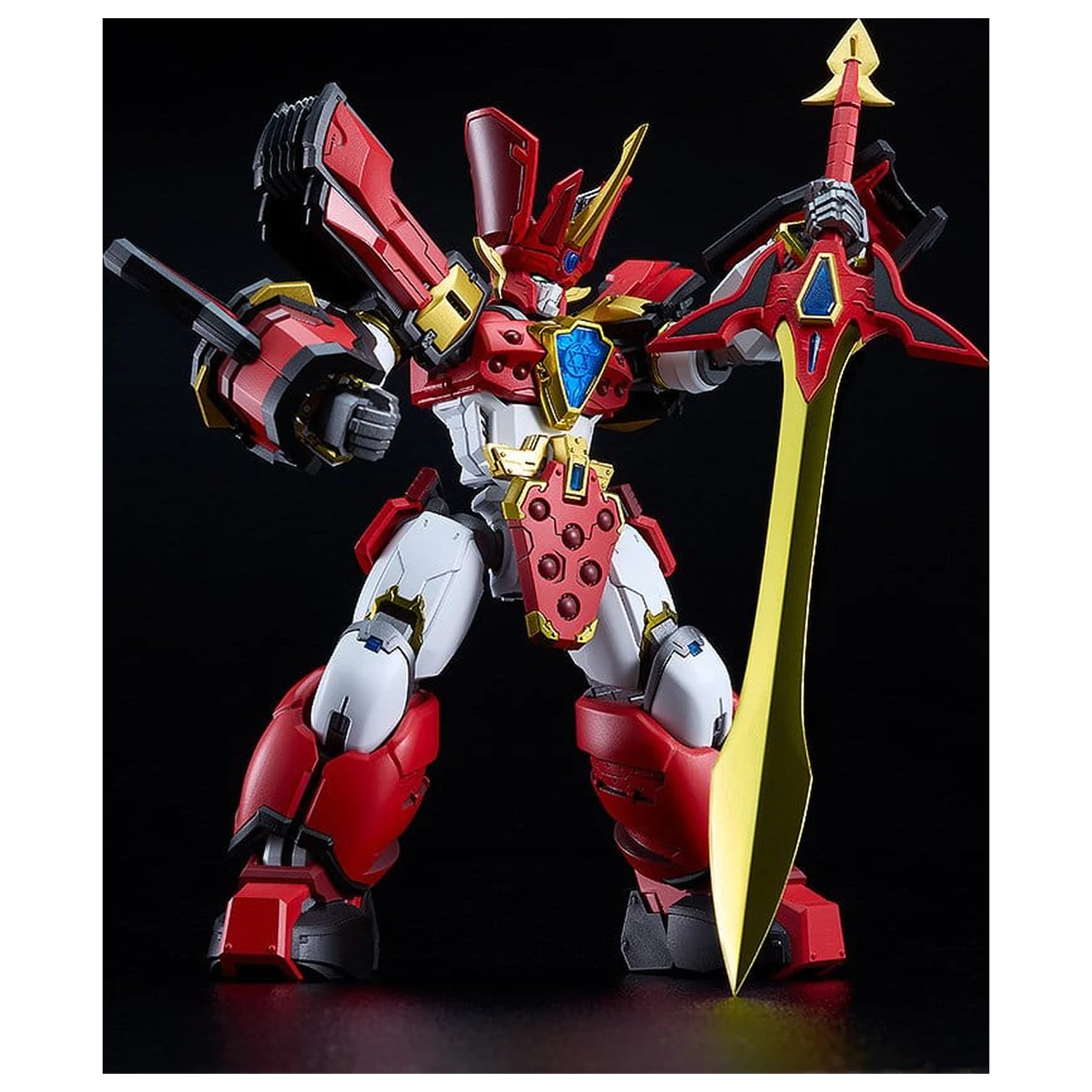 Mado King Granzort Moderoid King's Style komplet plastični model Granzort Gold Edition 19 cm fotografija izdelka