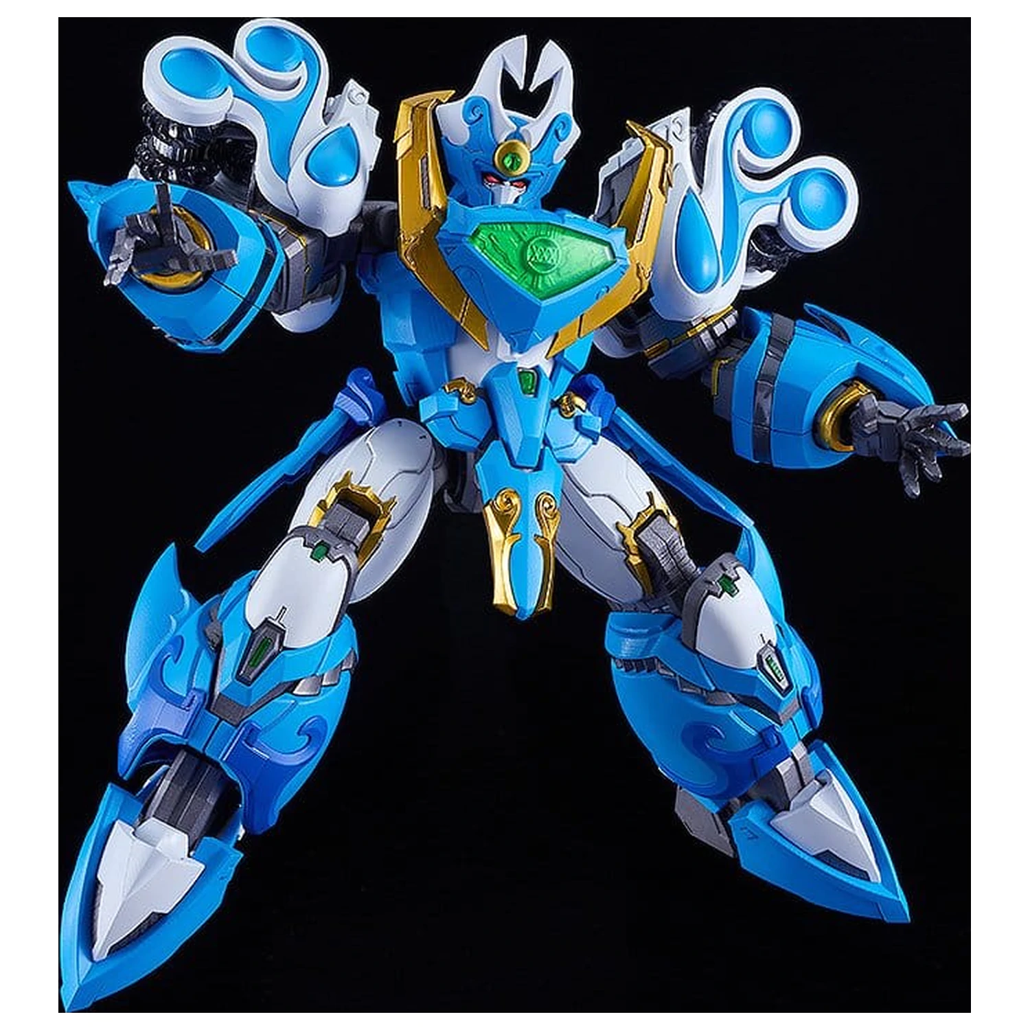 Mado King Granzort Moderoid Plastic Model Komplet King's Style Aquabeat Gold Edition 18 cm fotografija izdelka