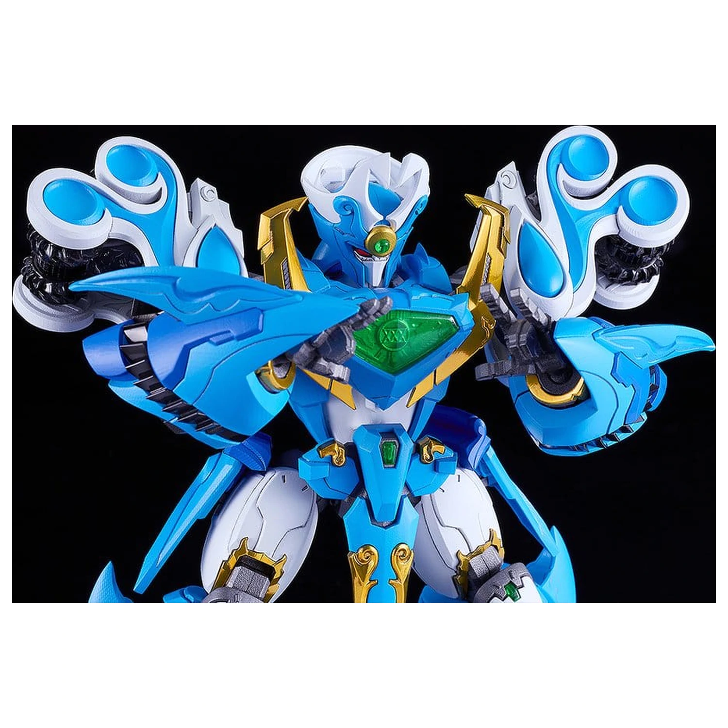 Mado King Granzort Moderoid Plastic Model Komplet King's Style Aquabeat Gold Edition 18 cm fotografija izdelka
