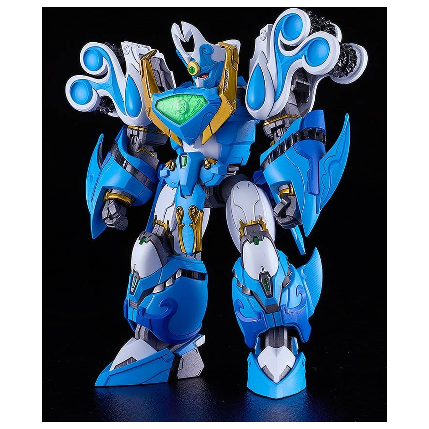 Mado King Granzort Moderoid Plastic Model Komplet King's Style Aquabeat Gold Edition 18 cm fotografija izdelka