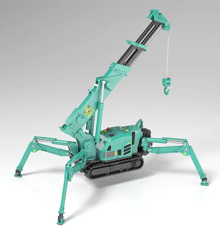 Maeda Seisakusho Moderoid Sestavljivi model iz plastike 1/20 Spider Crane (Green) Re-Run 25 cm fotografija izdelka