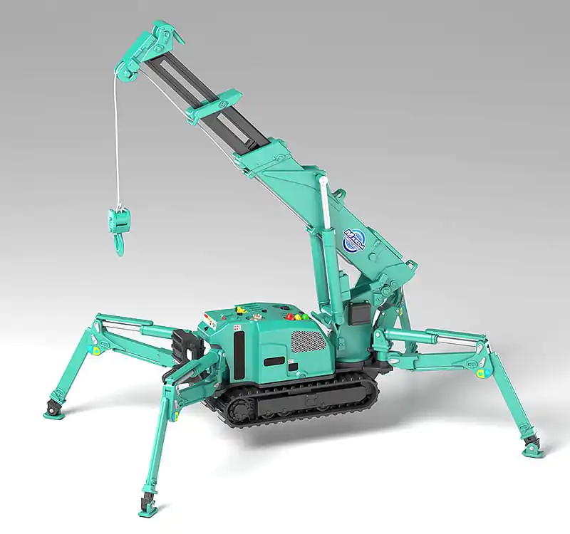 Maeda Seisakusho Moderoid Sestavljivi model iz plastike 1/20 Spider Crane (Green) Re-Run 25 cm fotografija izdelka