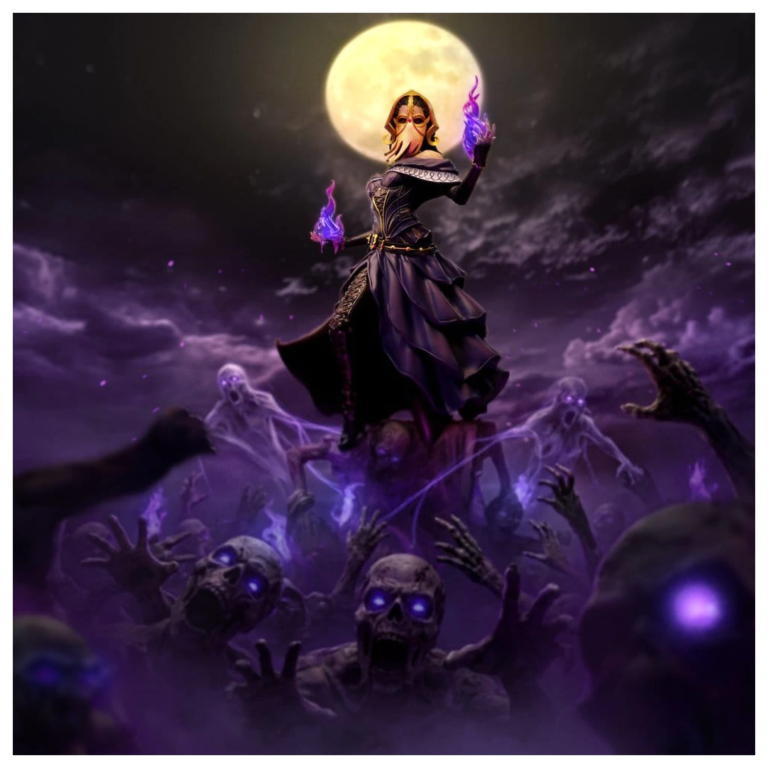 Magic: The Gathering Deluxe Umetniška Pomanjšana Kip 1/10 Liliana Vess 31 cm fotografija izdelka