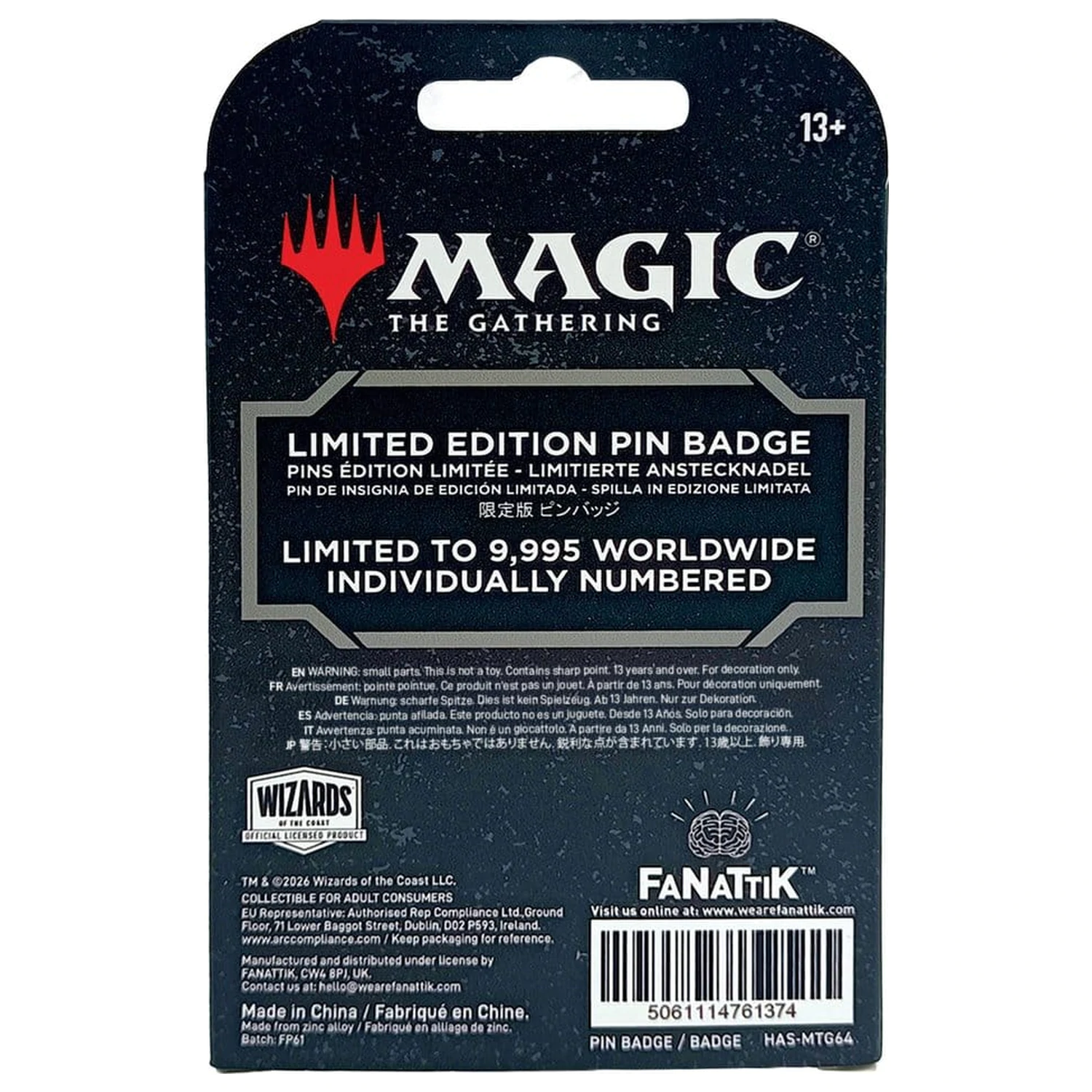Magic: The Gathering značka Planeswalker omejena izdaja fotografija izdelka
