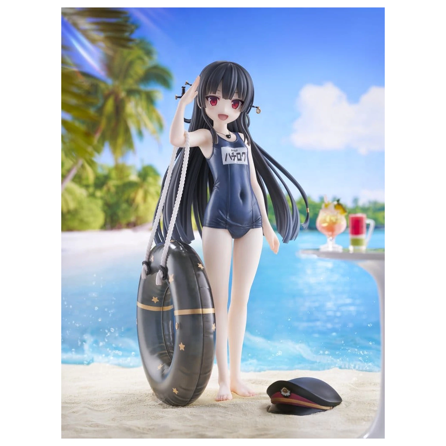 Maitetsu Last Run!! KoiKoi -Sakura- PVC figura 1/6 Hachiroku School Swimsuit Ver. 23 cm fotografija izdelka