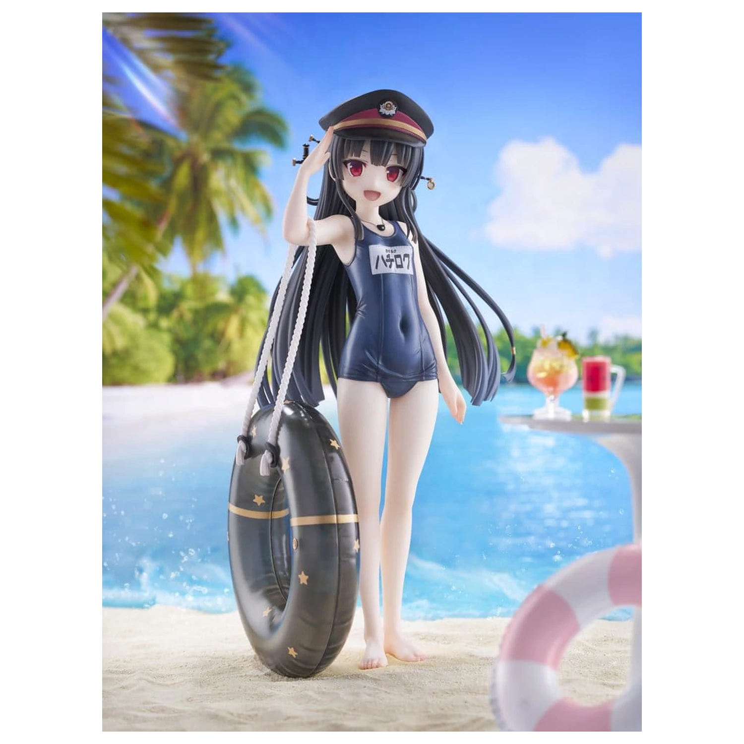 Maitetsu Last Run!! KoiKoi -Sakura- PVC figura 1/6 Hachiroku School Swimsuit Ver. 23 cm fotografija izdelka