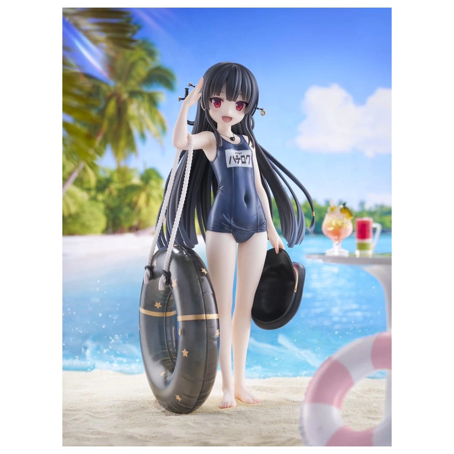 Maitetsu Last Run!! KoiKoi -Sakura- PVC figura 1/6 Hachiroku School Swimsuit Ver. 23 cm fotografija izdelka