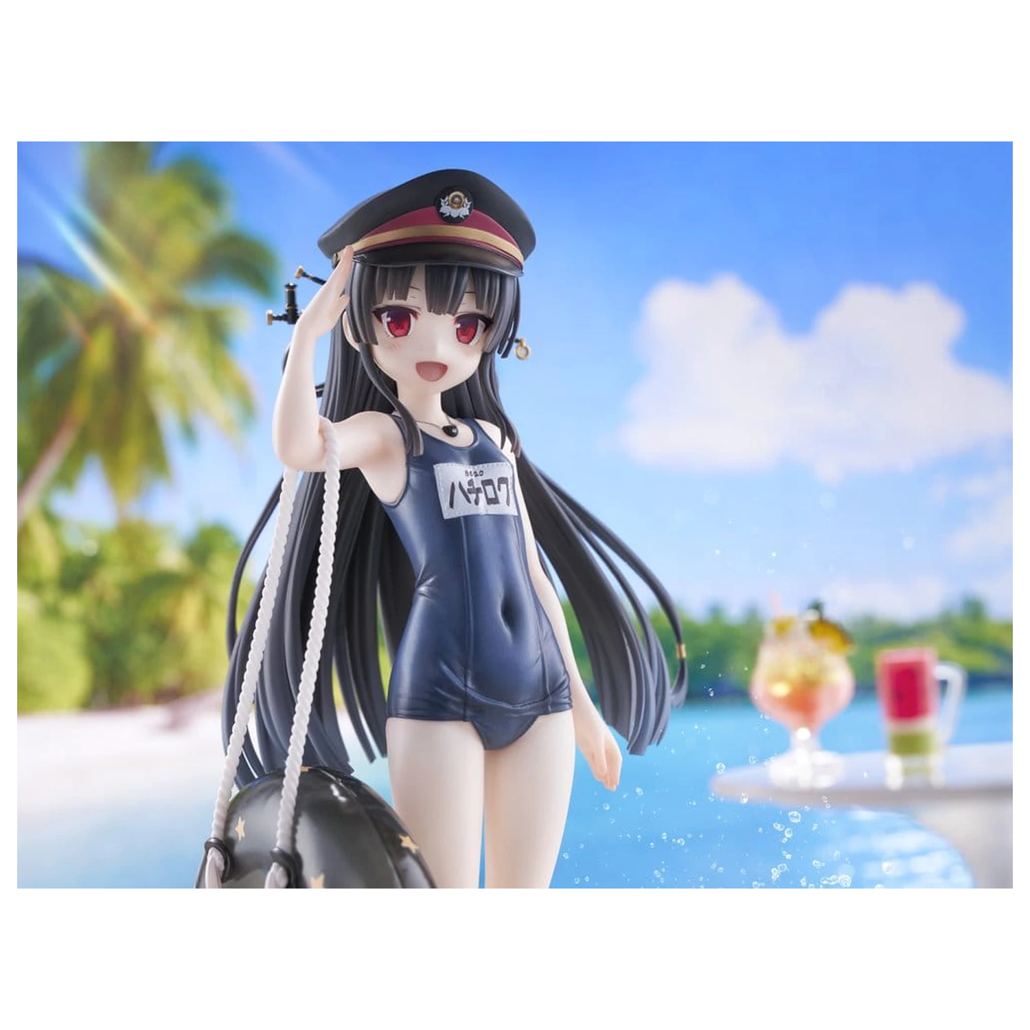 Maitetsu Last Run!! KoiKoi -Sakura- PVC figura 1/6 Hachiroku School Swimsuit Ver. 23 cm fotografija izdelka