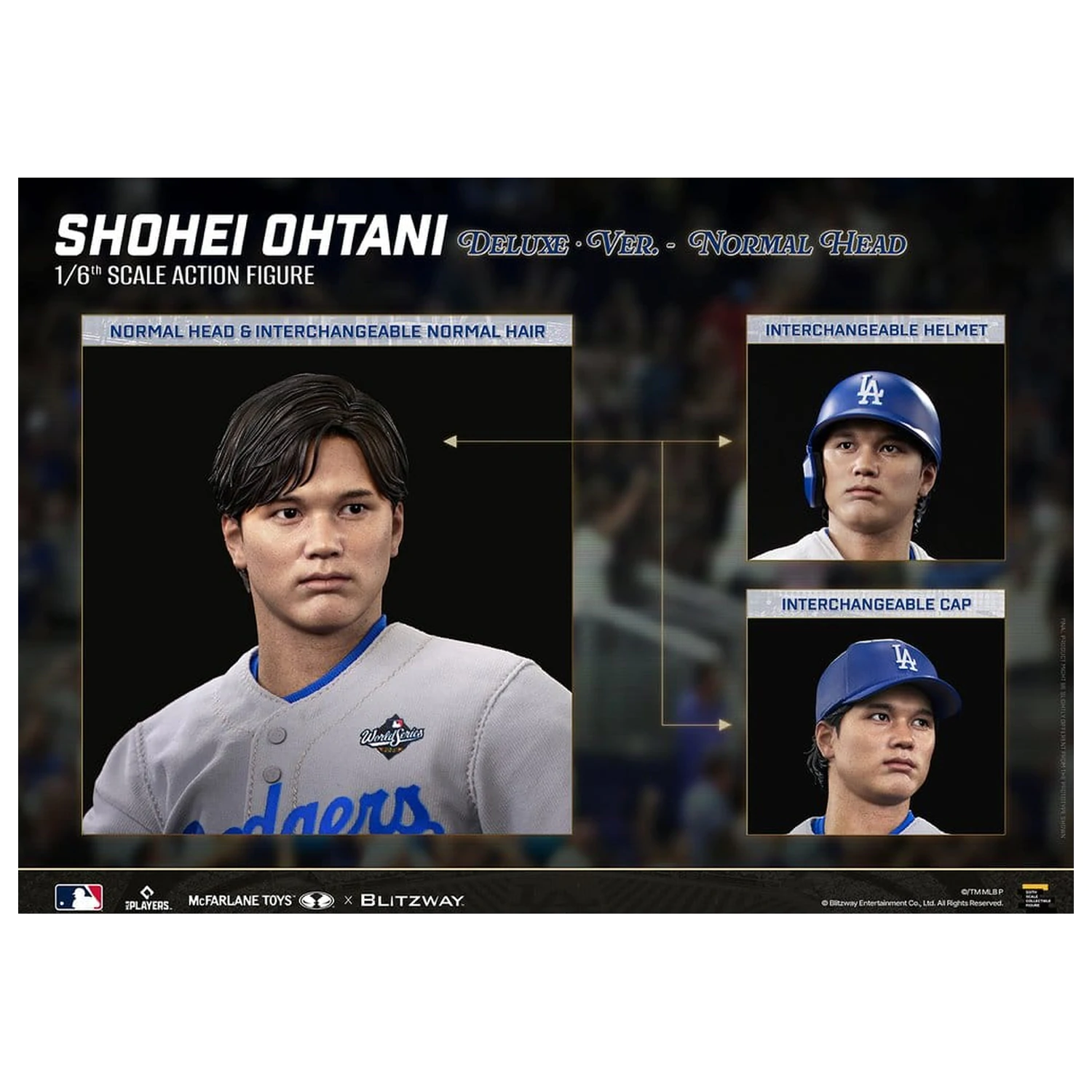 Major League Baseball Premium UMS Action Figure 1/6 Ohtani Shohei (DX Ver.) 35 cm fotografija izdelka