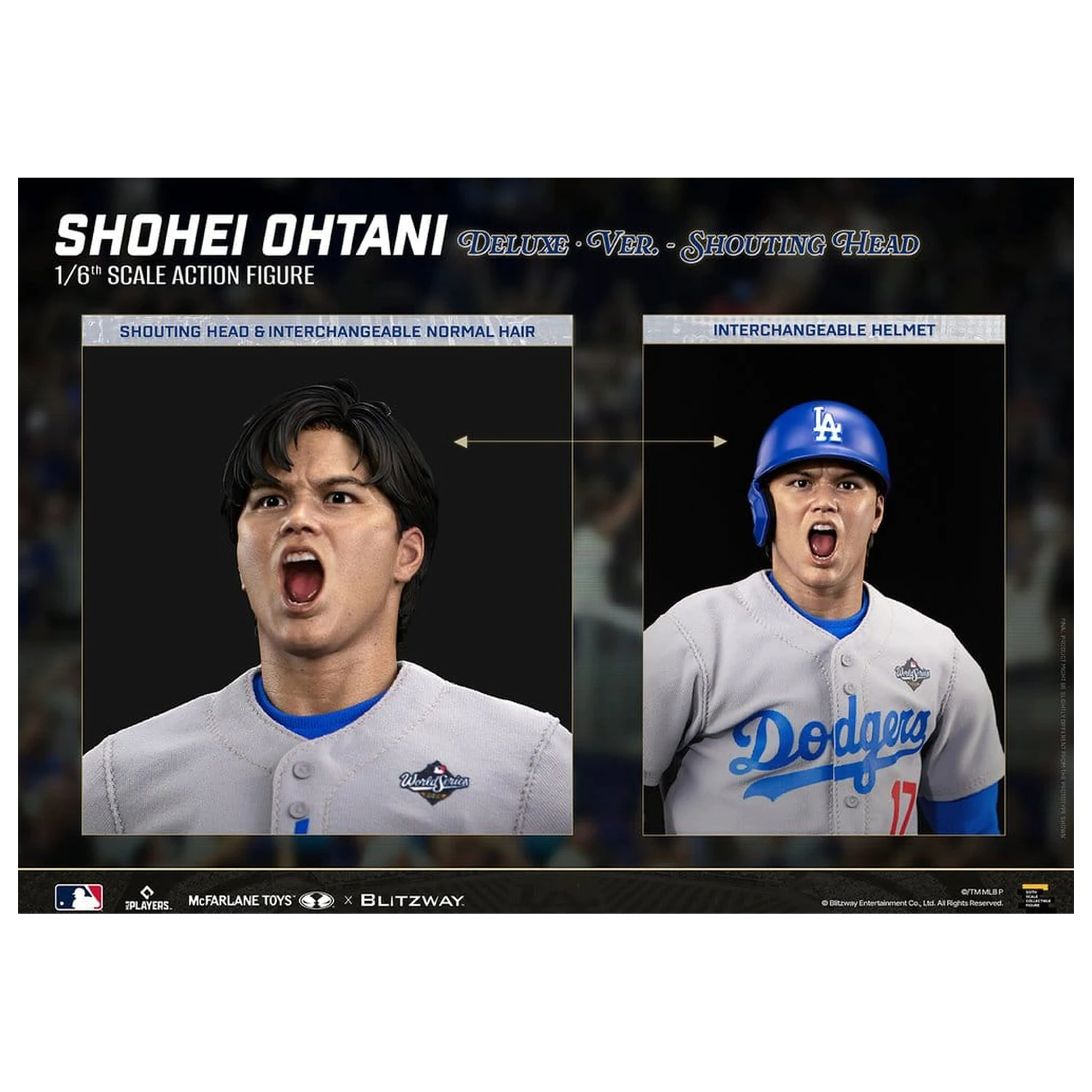 Major League Baseball Premium UMS Action Figure 1/6 Ohtani Shohei (DX Ver.) 35 cm fotografija izdelka