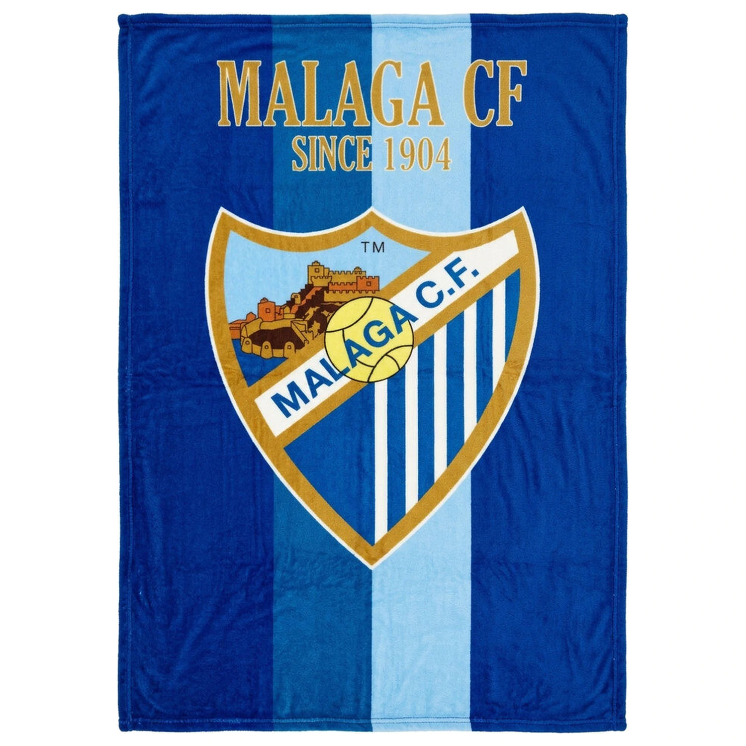 Malaga F.C odeja 100x140cm fotografija izdelka