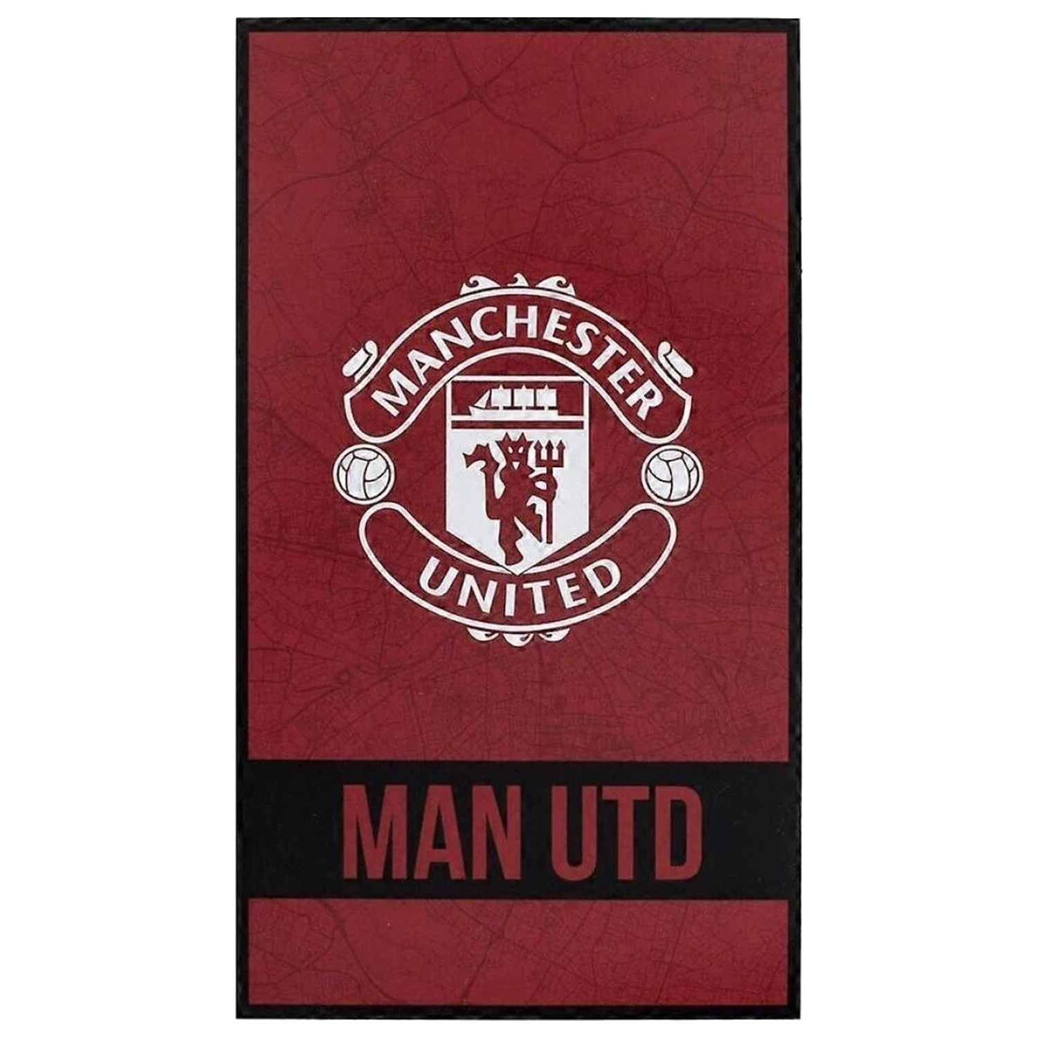 Manchester United brisača za plažo iz mikrovlaken fotografija izdelka