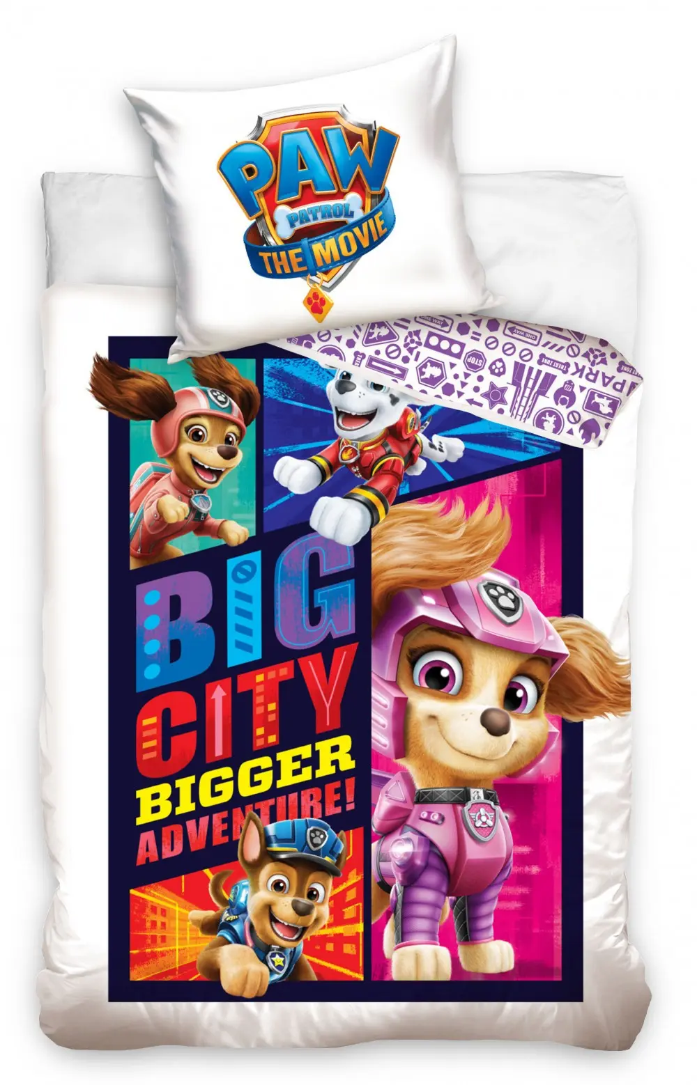 PAW Patrol prevleka za odejo 140x200cm, 70x90cm fotografija izdelka