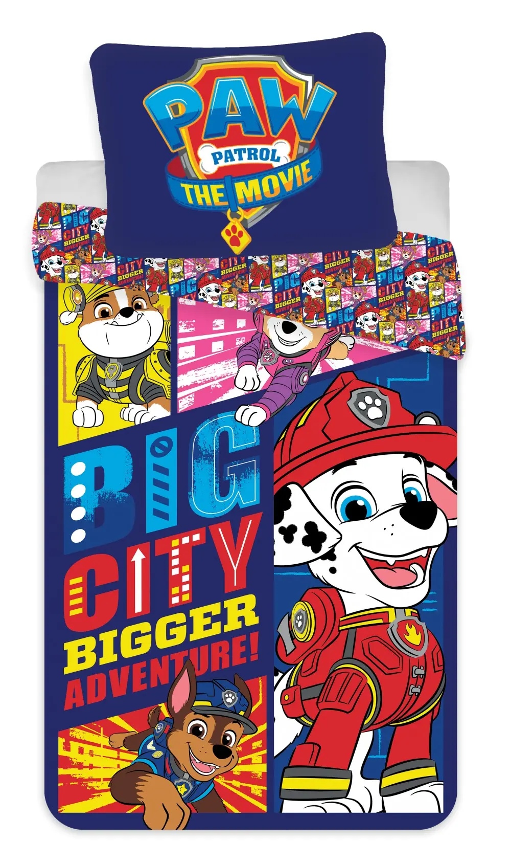 Paw Patrol prevleka za odejo 140x200 cm, 70x90 cm fotografija izdelka