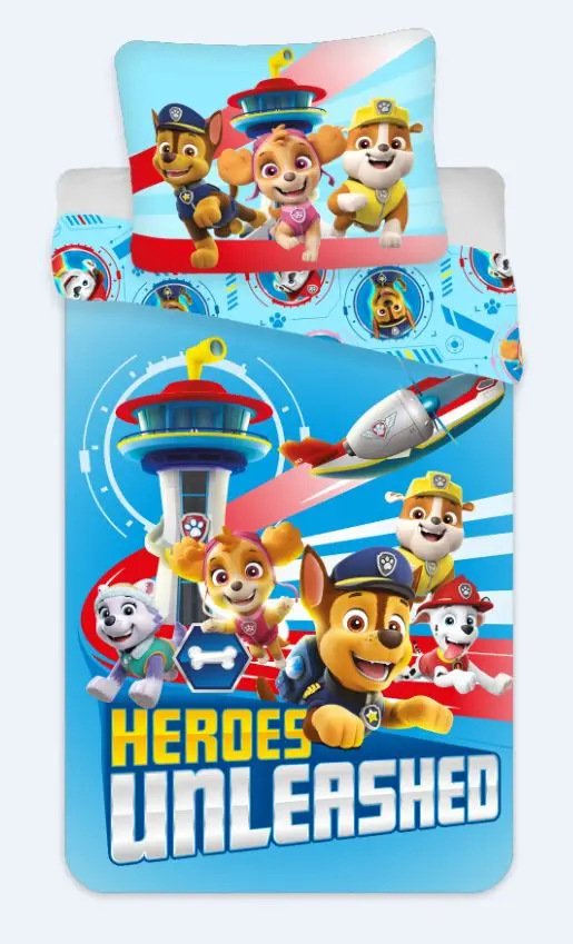 PAW Patrol prevleka za odejo 140x200cm, 70x90cm mikrovlakna fotografija izdelka