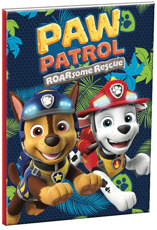 PAW Patrol B/5 črtasti zvezek, 40 strani fotografija izdelka
