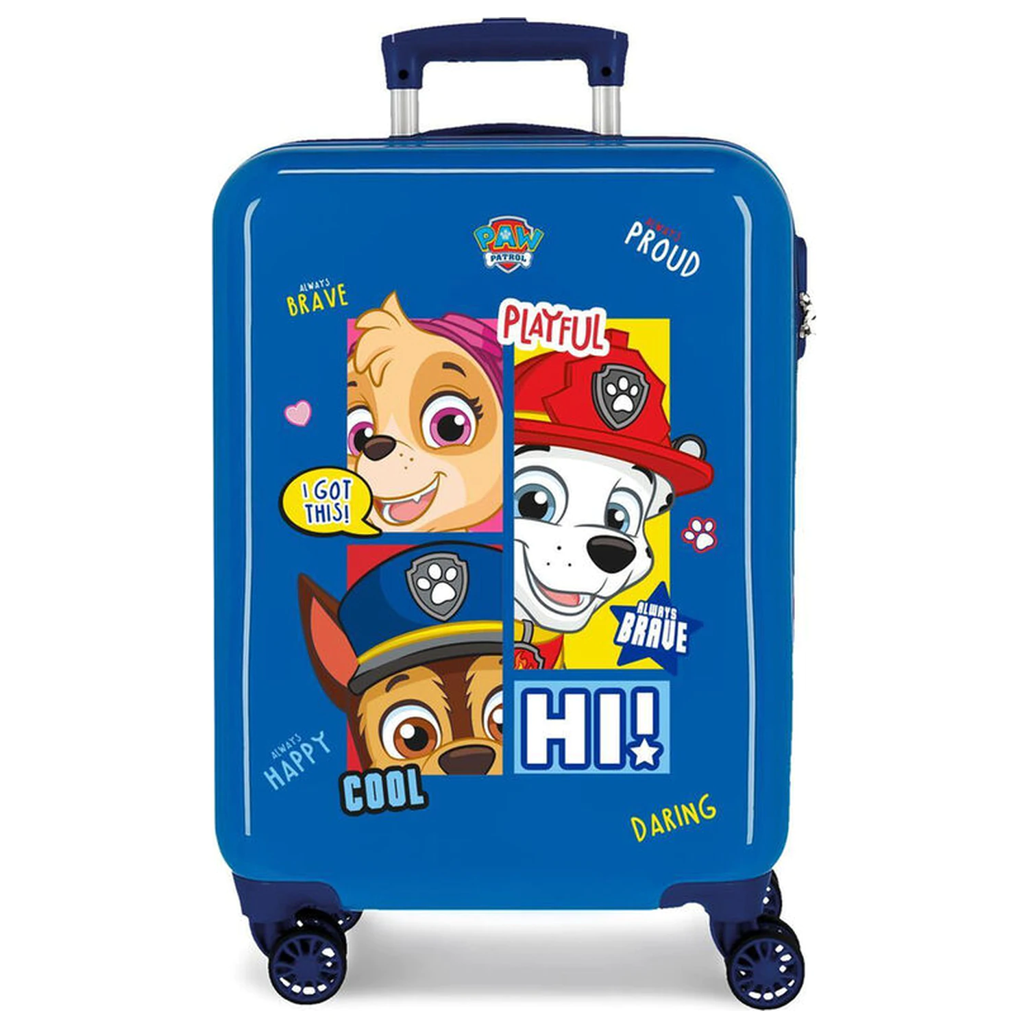 Paw Patrol Be Happy ABS potovalni kovček 55cm fotografija izdelka