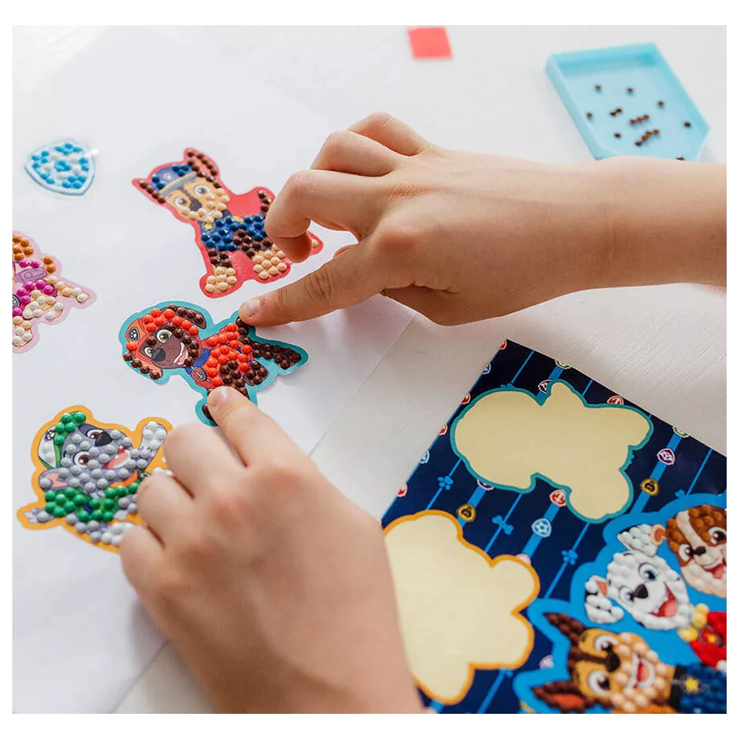 Paw Patrol Best Team diamond painting nalepke, 9-paket fotografija izdelka