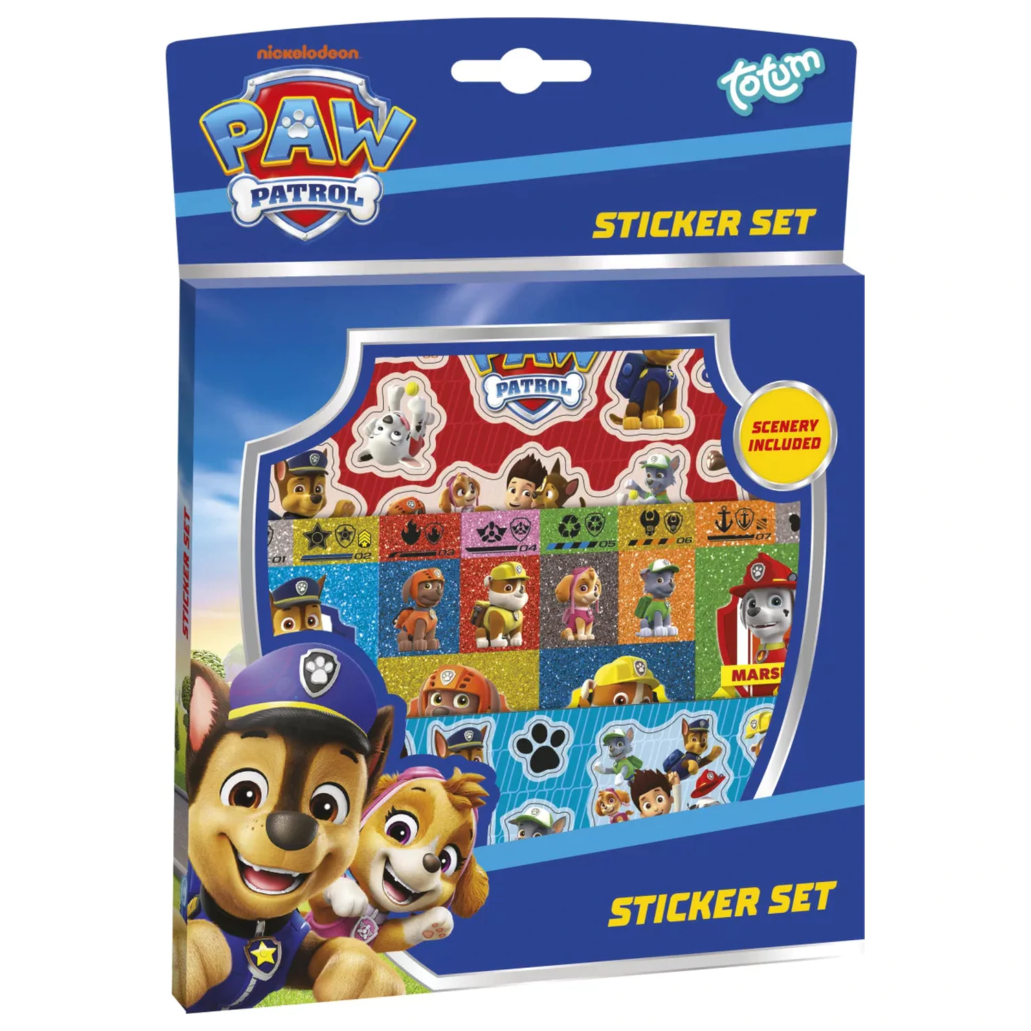 Paw Patrol Best Team komplet nalepk fotografija izdelka