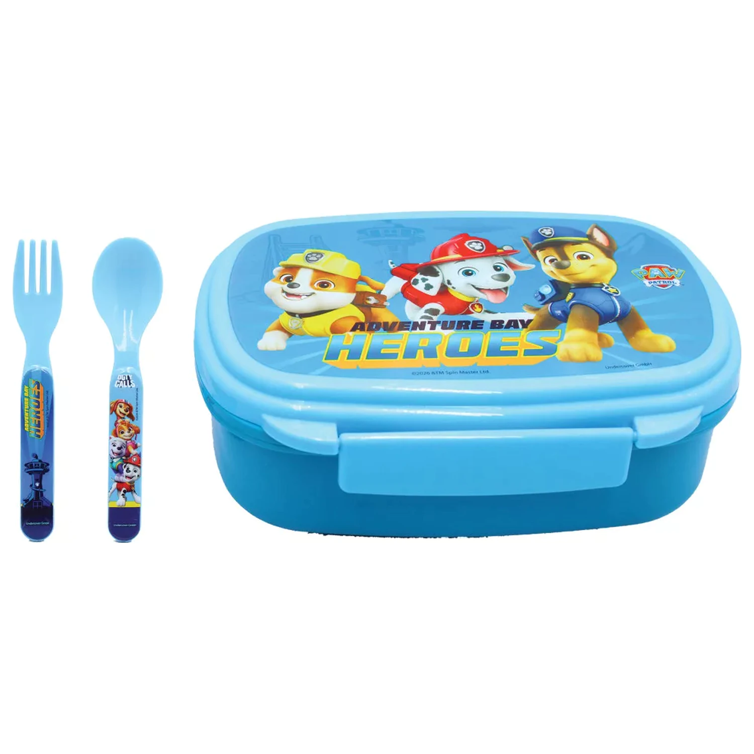 PAW Patrol Best Team Škatla za sendviče + Set jedilnega pribora fotografija izdelka