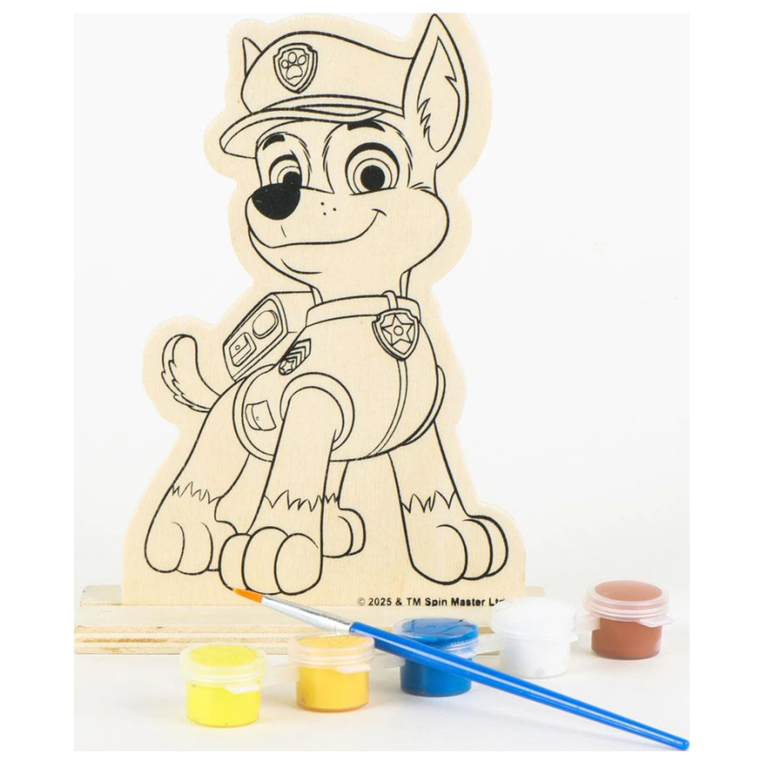 PAW Patrol Chase pobarvana lesena figura fotografija izdelka