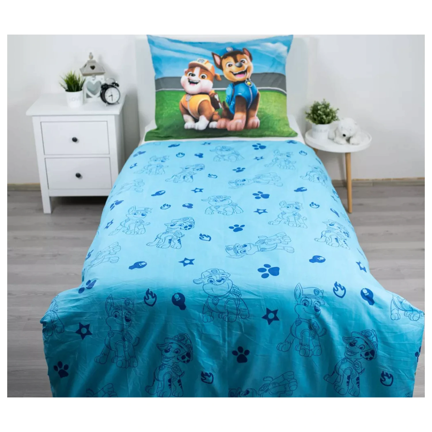 PAW Patrol hladilni komplet posteljnine iz mikrovlaken fotografija izdelka