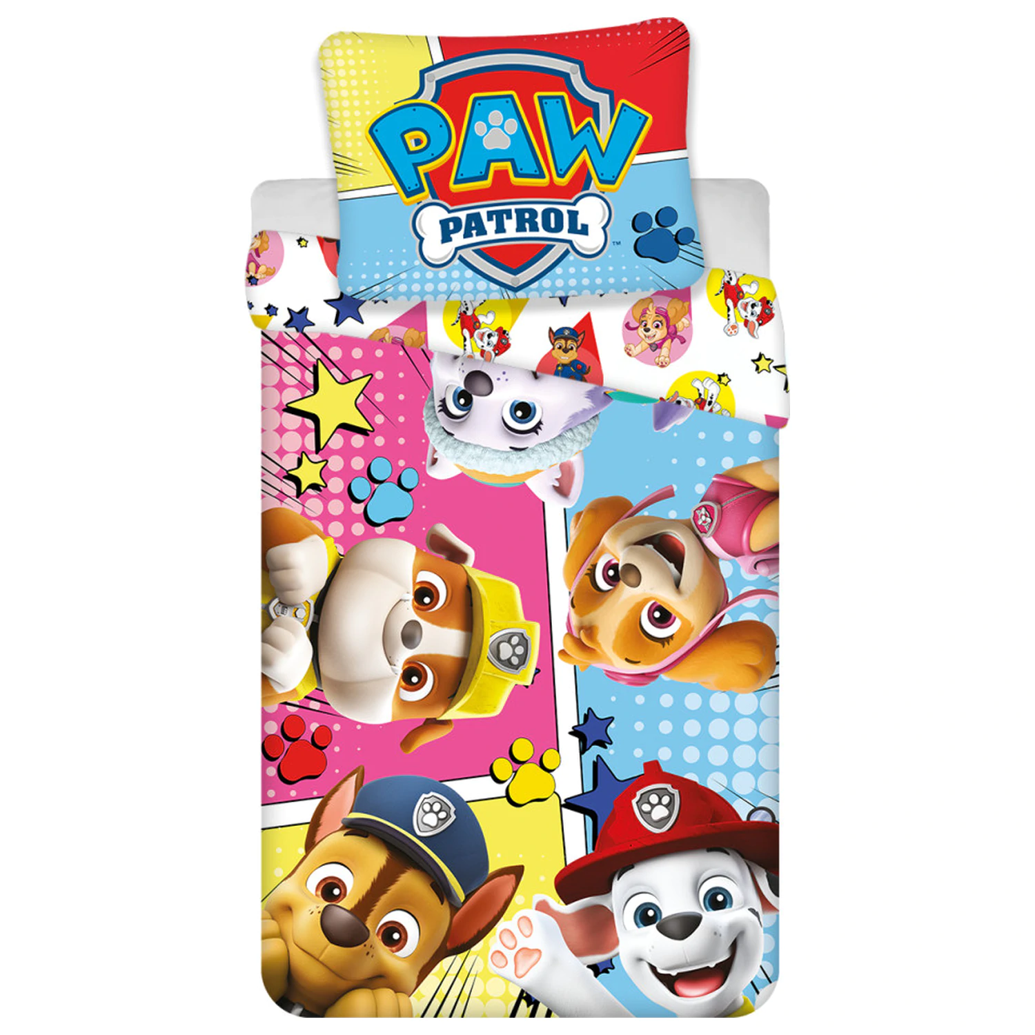 Paw Patrol Stripovska Prevleka za odejo fotografija izdelka