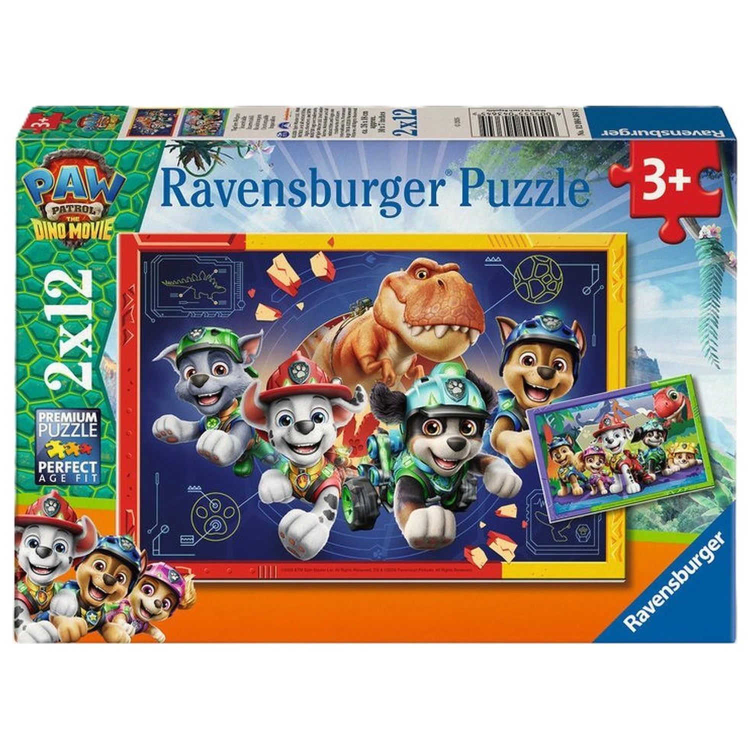 Paw Patrol Dino Movie sestavljanka 2x12 kosov fotografija izdelka