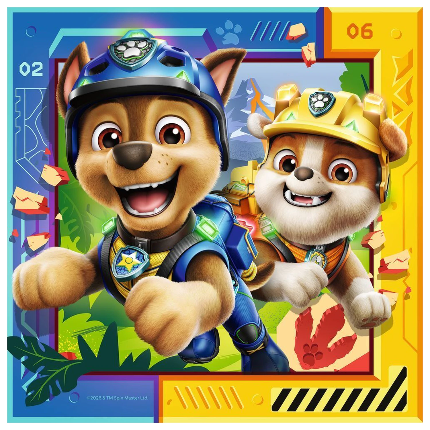 Paw Patrol Dino Movie sestavljanka 3x49 kosov fotografija izdelka