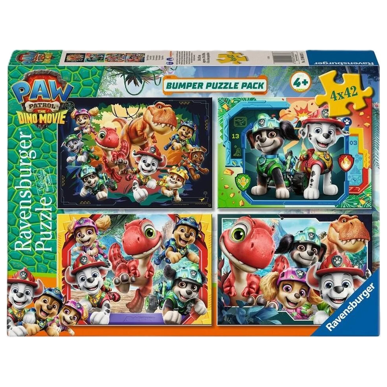 Paw Patrol Dino Movie sestavljanka 4x42 kosov fotografija izdelka