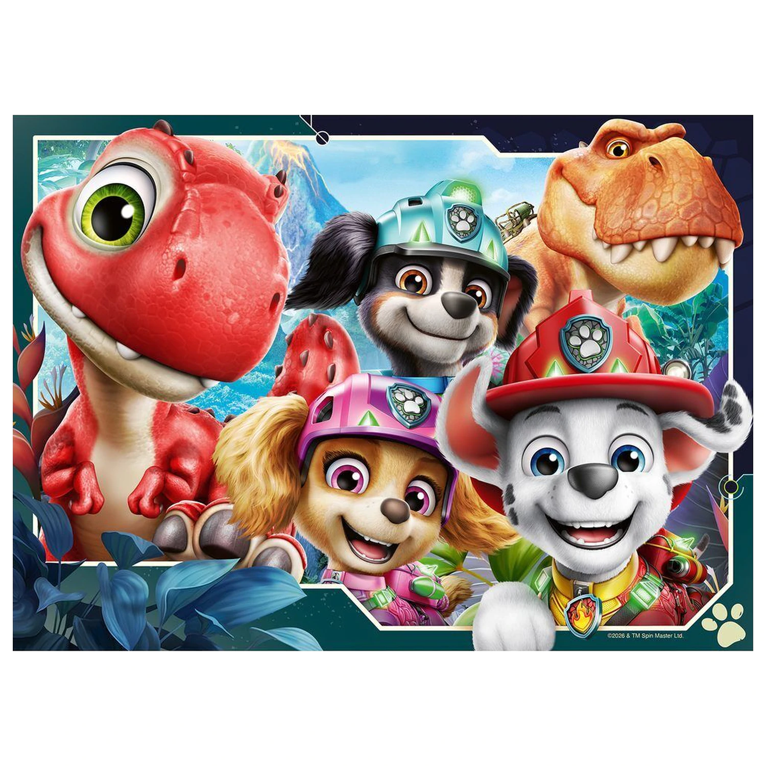 Paw Patrol Dino Movie sestavljanka 4x42 kosov fotografija izdelka