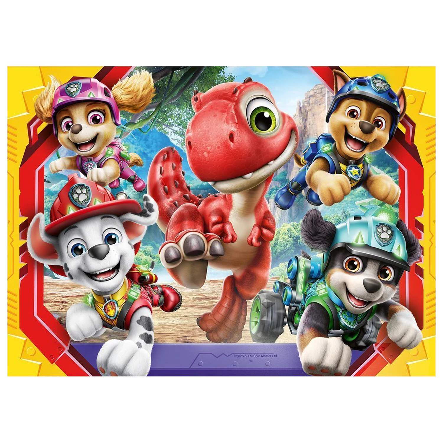 Paw Patrol Dino Movie sestavljanka 4x42 kosov fotografija izdelka