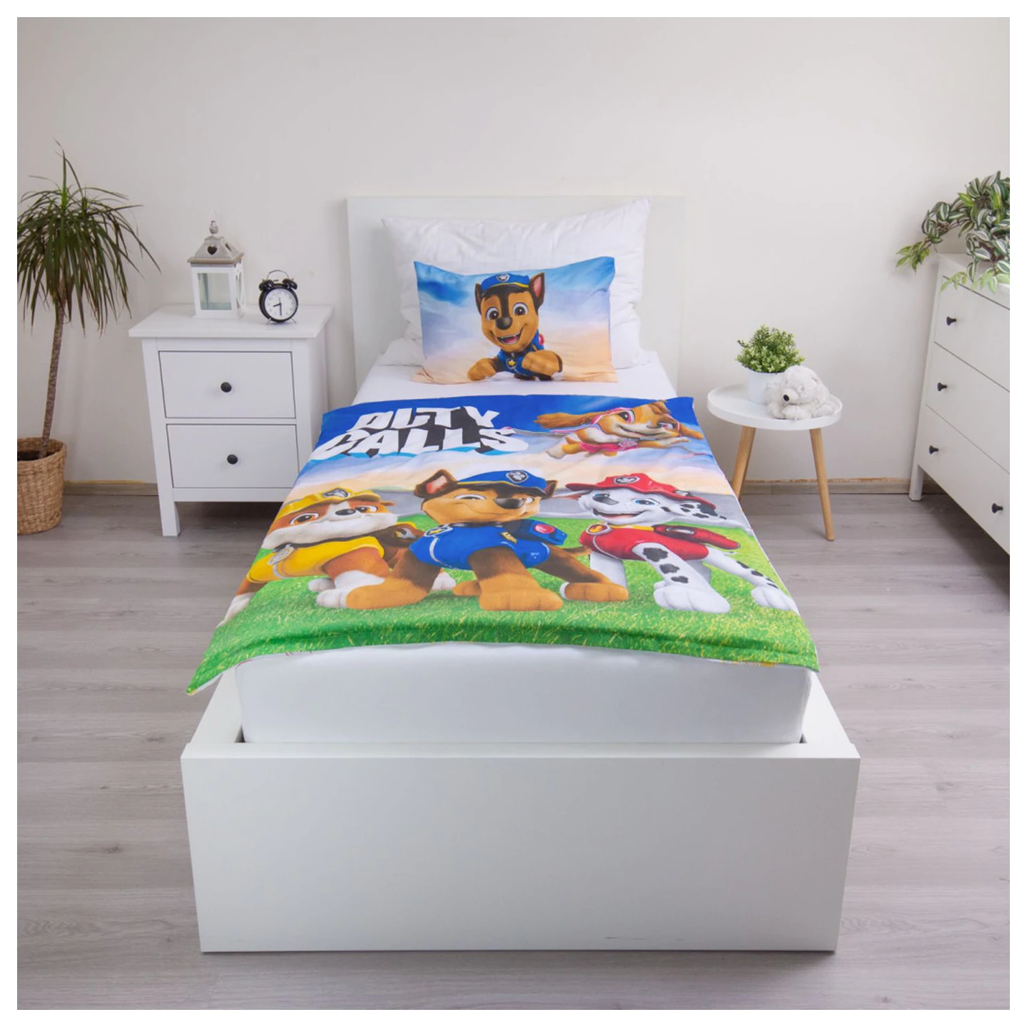 Paw Patrol Duty Calls otroška, predšolska prevleka za odejo fotografija izdelka